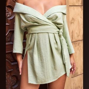 Mint green dress only accepting this price